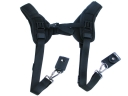 Double Rapid Shooting Camera Sling Black Dual Strap Belt Strap for Two Cameras