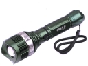 UltraFire CREE Q5 3-Mode LED Focus Zoom Rechargeable Flashlight