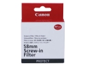 Canon 58mm Screw-in Protect Protector Filter