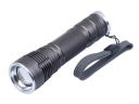 CREE XM-L T6 Adjustable Focus Zoom LED Flashlight  - Titanium