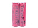 2Pcs TangsFire 18650 2800mAh 3.7V Rechargeable Li-ion Battery Red