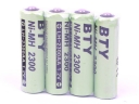 BTY 2300mAh AA 1.2V Ni-MH Rechargeable Battery