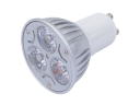 GU10 3x1W LED Mitsuhiro wick Spot Light Bulb - Warm White