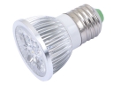 85V--265V E27 4x1W 4 LED Warm White Light Spotlight Lamp Bulb