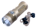 BLACK SHADOW Rook CREE XM-L T6 LED 3 Mode 1000 Lumens LED Flashlight Torch