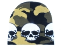 Cotton Beanie Hats With Skull(Camouflage)