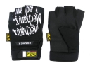 Mechanix - Durable Nylon Material Half Finger Gloves - Black