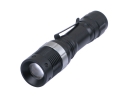 CREE Q5 LED 3 Mode Focus Flashlight - Black