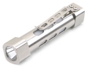 CREE R5 LED 5-Mode Silver Aluminum Flashlight