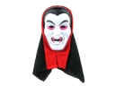 The Red-Eyed White Vampire Mask / Hood