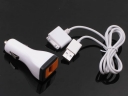 Dual 2 USB Ports Car Charger  For iPhone/iPad2/iPad/4S/4G