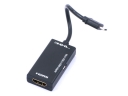 Micro USB to HDMI MHL Adapter Cable - Black