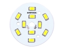 10 LED 5W White LED Car Light