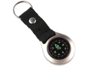 Keychain Style Round Liquid Metal Casing Navigation Compass