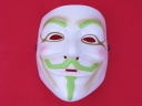 Halloween Party RoHS Mask V for Vendetta Mask - Luminous