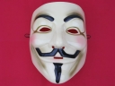 Halloween Party RoHS Mask V for Vendetta Mask - Yellow