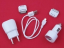 MINI 5in 1 Charger For Pad 2/NEW Pad/4S/4G/SAM P1000/P7500/Micro USB
