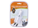 Dual USB Car Charger For iPod/Cell Phone/MP3 player