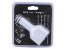 USB Car Charger For iPhone/iPad - White