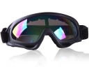 Military UV 400 Desert Cavalry Style Goggles Glasses with Multi-color Lens