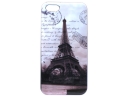 Pattern Of The Tower Protection Shell for iPhone 5 - White