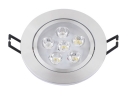 6x1W White LED Downlight Ceiling Light