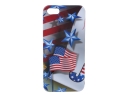 American Flag And Five-pointed Stars Pattern Protection Shell for iPhone 5G