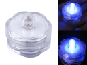 Blue Mini Shaped Flower Submersible LED Candle Light