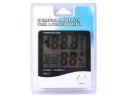 HTC-1 Digital LCD Temperature Humidity Meter Alarm Clock Temp