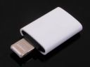 White USB Data transmission connector for iPhone