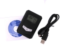 KG100 USB Temperature & Humidity Data Logger with LCD Display - Black