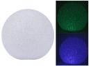 14cm Ball Shaped Color Change LED Crystal Light
