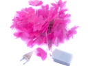 EK-04 50 LED ColorFul Flower Flash Fairy Lights Christmas Lamps -Pink