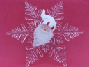 Christmas Gift Colorful LED of Santa Avatar Snowflakes Light