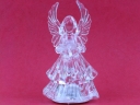 Christmas Gift Reading Angel with Colorful LED Light