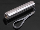 CREE Q5 LED 3-Mode Flashlight Torch - Sliver