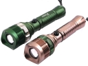 RAY-BOW RB-326-1 CREE XM-L T6 LED 3-Mode Rechargeable Zoom Focus Flashlight