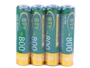 4 Pcs BTY 800mAh Ni-MH 1.2 V Rechargeable AAA Batteries
