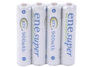 BTY 900mAh Ni-MH 1.2 V Rechargeable AAA Batteries - 4 Pcs