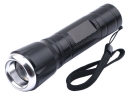 CREE Q5 LED 3-Mode Zoom Focus Flashlight-Black