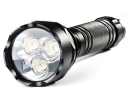 STEROPS SRFF-1T 3x CREE Q5 LED 550-Lumen 4 Modes Rechargeable Flashlight