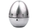 Egg Shape Stainless Steel 0-60 Minutes Timer