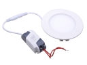 WUS-THD-XY-2835-30 6W Round High Power Super White LED Panel  lights(Yellow light)