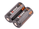 Soshine RCR123A LiFePO 3.0V 600mAh Rechargeable Battery with Protected(1 Pair)