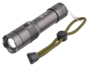 Smiling Shark SS-S8057 CREE Q5 LED 300lm 3 Mode Rechargeable LED Flashlight Adjustable Focus Flashlight