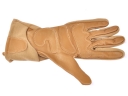 Yellow Nylon Plasitc Full Finger Gloves