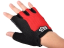 Black&Red Nylon Outdoor Half-finger Outdoor sport gloves