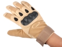 Yellow Color Outdoor Full-finger Outdoor sport gloves