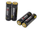 4pcs/lot Soshine 14500 3.7v 800mAh Li-ion Battery PCB Protected