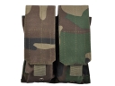 F3  Camouflage Green Two-Pocket magazine clip Pouch